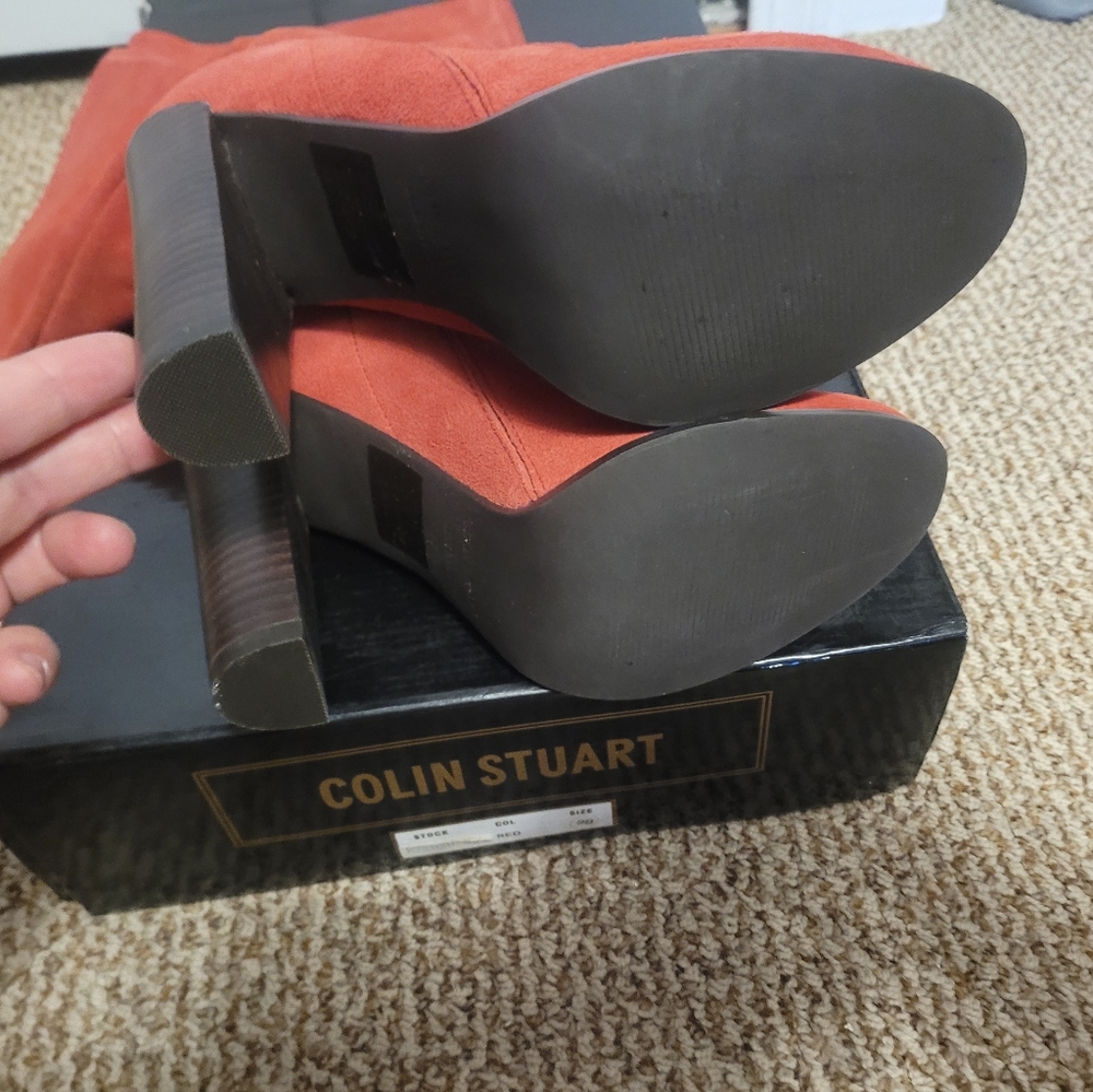 Colin Stuart Suede Boots 9 - Picture 4 of 8